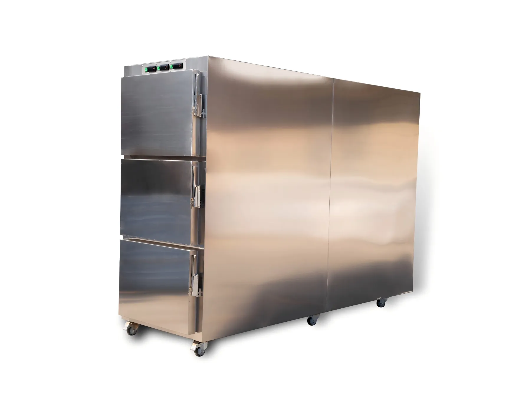 3 Bodies Stainless Steel Mortuary Freezer