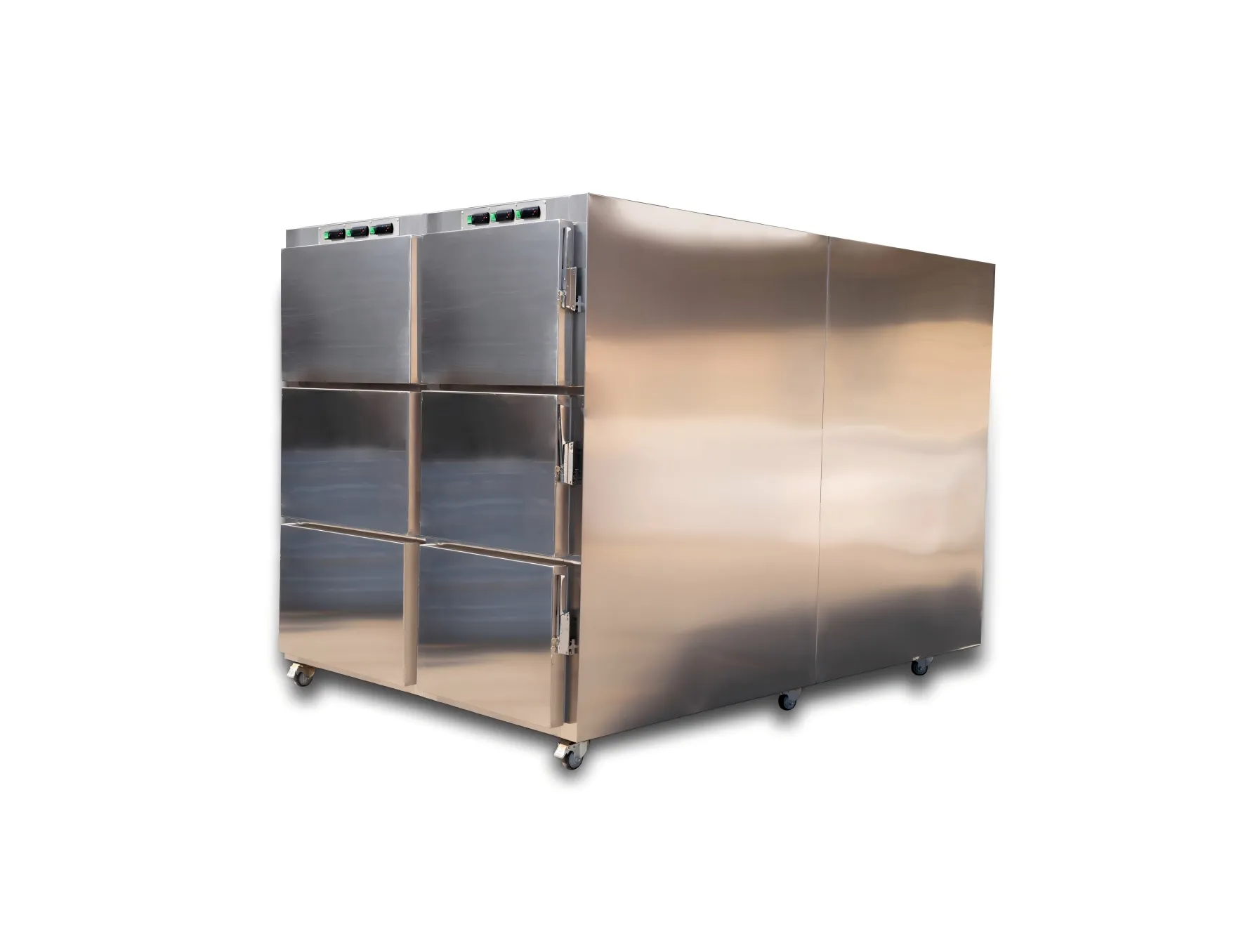 Mortuary Freezer 6-Bodies Stainless Steel