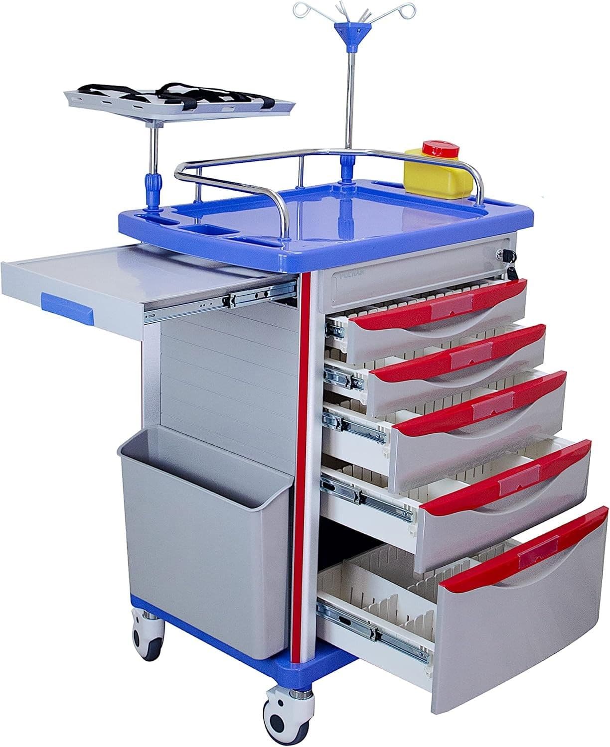 Emergency Crash Cart (Procedure Trolley)